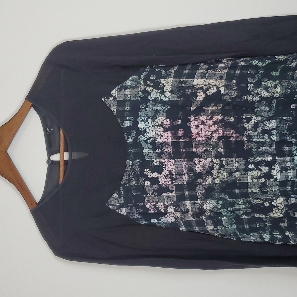 Tibi Floral Viscose A-line‎ Midi Dress - Picture 4 of 11